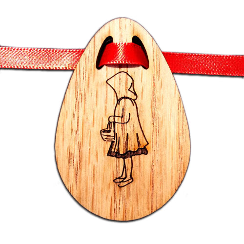 Little Red Riding Hood Bouquet Tag