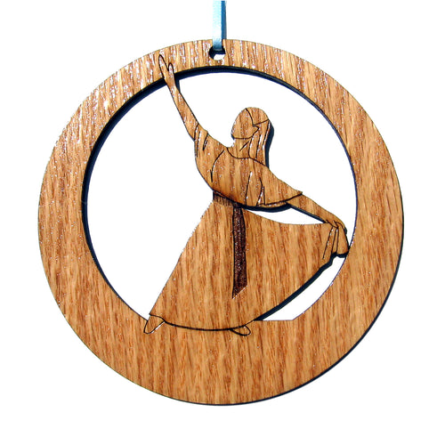 Liturgical Dancer #2 Laser-Etched Ornament