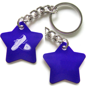 Dance-Themed Key Chain - Star (Choose from 6 designs)