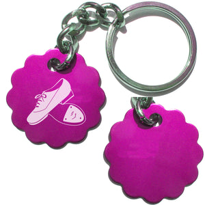 Dance-Themed Key Chain - Flower (Choose from 6 designs)