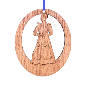 Maid Laser-Etched Ornament - Ballet Gift Shop