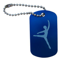 Load image into Gallery viewer, Male Dancer/Cavalier Dance Bag Tag - Ballet Gift Shop