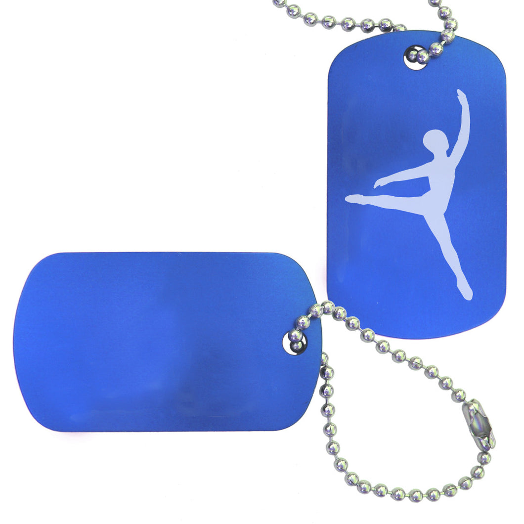 Male Dancer/Cavalier Dance Bag Tag - Ballet Gift Shop
