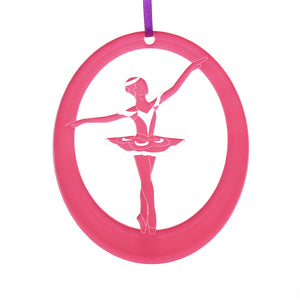 Marzipan Girl Laser-Etched Ornament - Ballet Gift Shop