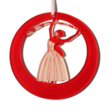 Load image into Gallery viewer, Mask Fairy Laser-Etched Ornament