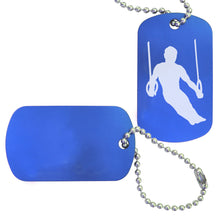 Load image into Gallery viewer, Men&#39;s Gymnastics Bag Tag (Choose from 3 designs) - Ballet Gift Shop