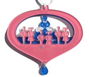 Mother Ginger & Her Children Layered Ornament - Ballet Gift Shop