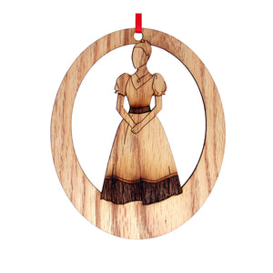 Mrs. Silverhaus Laser-Etched Ornament - Ballet Gift Shop