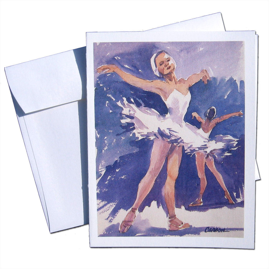 Swan Lake Note Cards - Ballet Gift Shop