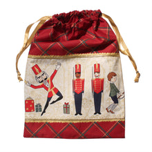 Load image into Gallery viewer, Nutcracker Illustrations Drawstring Tote - Cotton - Ballet Gift Shop