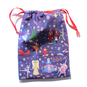 Nutcracker Ballet Drawstring Tote - Ballet Gift Shop