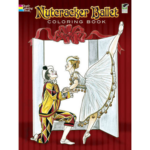 Nutcracker Ballet Coloring Book - Ballet Gift Shop
