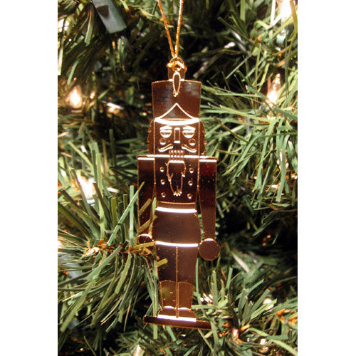 The Nutcracker Gold-Plated Ornament - Ballet Gift Shop