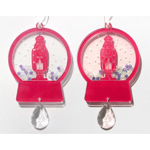 Nutcracker King Snow Globe Ornament