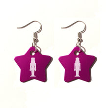 Load image into Gallery viewer, Nutcracker Metal Earrings