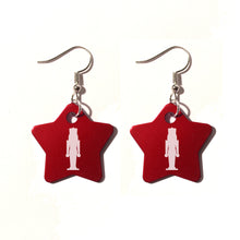 Load image into Gallery viewer, Nutcracker Metal Earrings