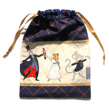 Load image into Gallery viewer, Nutcracker Illustrations Drawstring Tote - Cotton - Ballet Gift Shop