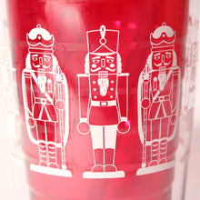 Load image into Gallery viewer, Red Nutcracker Tumbler (detail) - Made in USA