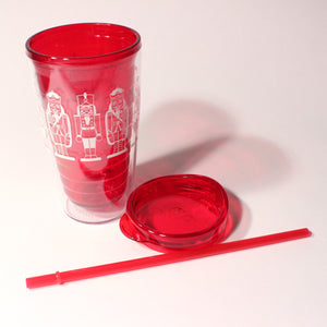 Red Nutcracker Tumbler - Made in USA