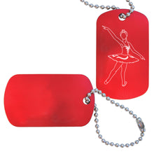 Load image into Gallery viewer, Swan Lake Dance Bag Tag (Choose from 4 designs) - Ballet Gift Shop