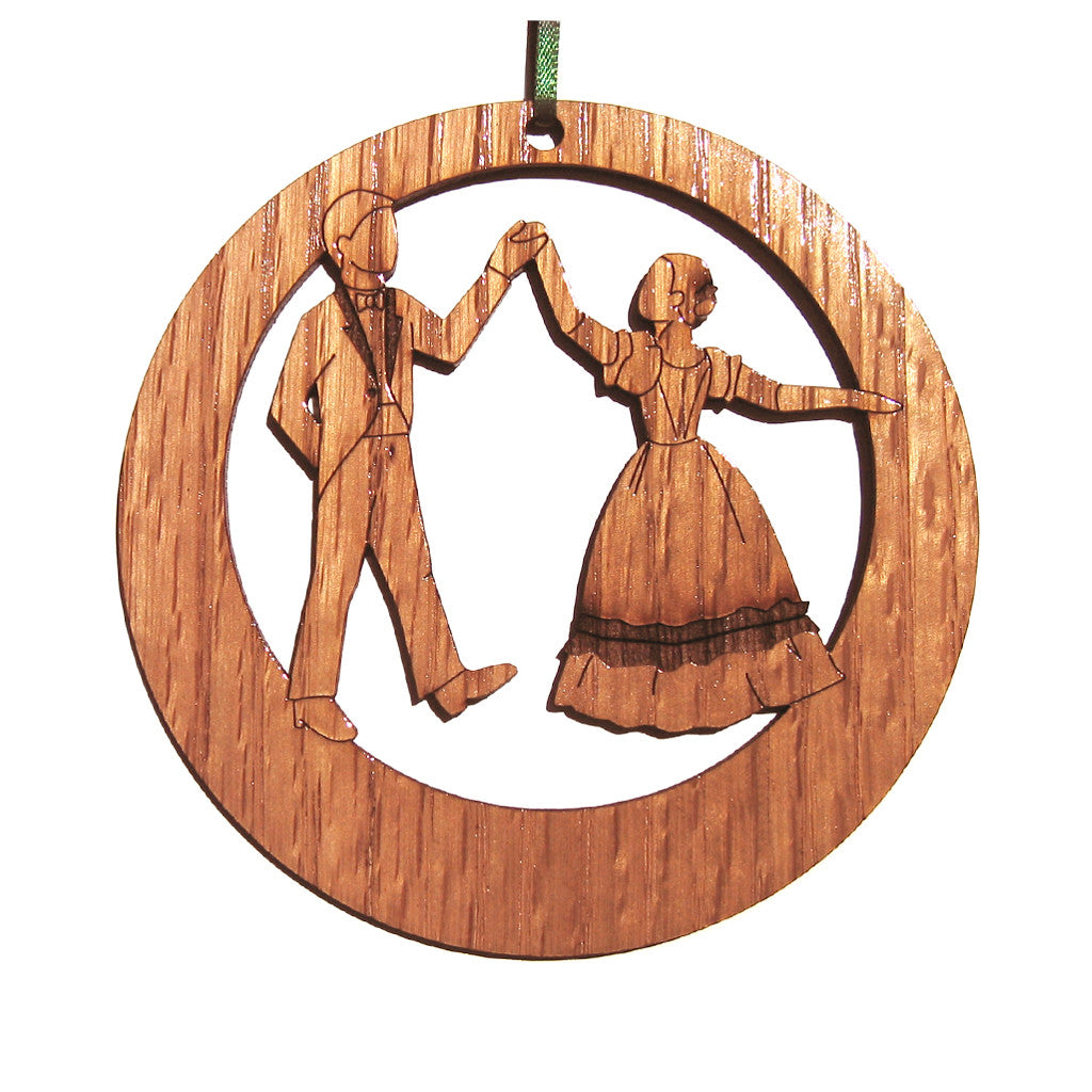 Parents at the Party Laser-Etched Ornament - Ballet Gift Shop