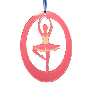 Passe Laser-Etched Ornament - Ballet Gift Shop