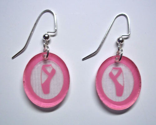 Pointe Shoes Earrings - Ballet Gift Shop