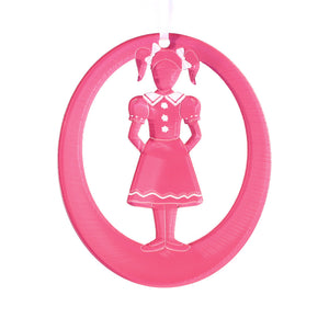 Polichinelle Girl Laser-Etched Ornament - Ballet Gift Shop