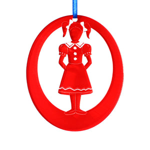 Polichinelle Girl Laser-Etched Ornament - Ballet Gift Shop