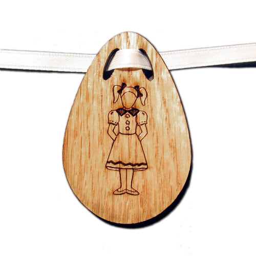 Polichinelle Girl Bouquet Tag