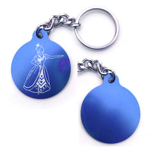 Load image into Gallery viewer, Alice in Wonderland Key Chain (Choose from 8 designs)