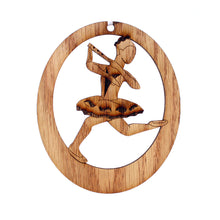 Load image into Gallery viewer, Reed Flute Dancer Laser-Etched Ornament - Ballet Gift Shop