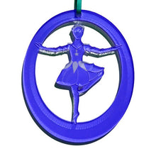 Load image into Gallery viewer, Rose Dancer Laser-Etched Ornament - Ballet Gift Shop