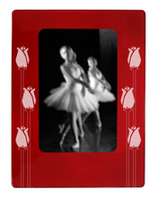 Load image into Gallery viewer, Long Stem Roses 4&quot; x 6&quot; Magnetic Photo Frame (Vertical/Portrait) - Ballet Gift Shop