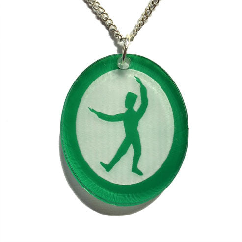 Russian Trepak Silhouette Pendant - Ballet Gift Shop