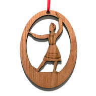 Russian Princess Laser-Etched Ornament - Ballet Gift Shop