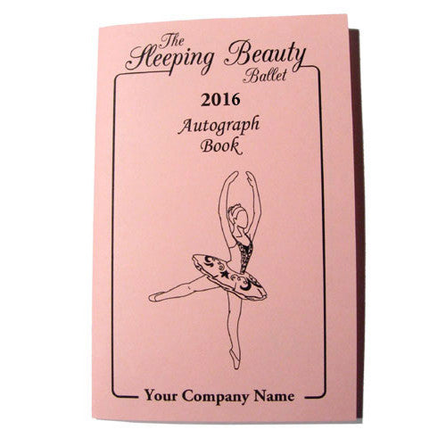 Sleeping Beauty Autograph Book - Ballet Gift Shop