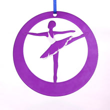 Load image into Gallery viewer, Second Arabesque Laser-Etched Ornament - Ballet Gift Shop