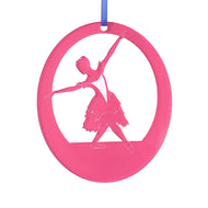 Snow Crystal/Winter Fairy Laser-Etched Ornament - Ballet Gift Shop