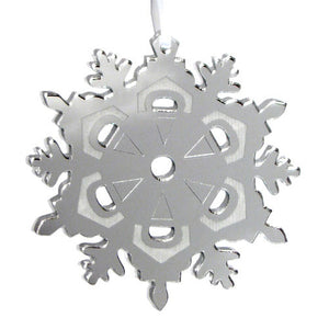 Snowflake Mirrored Ornament - Ballet Gift Shop