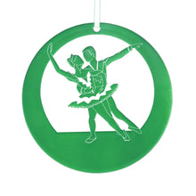 Load image into Gallery viewer, Snow Pas de Deux Laser-Etched Ornament - Ballet Gift Shop