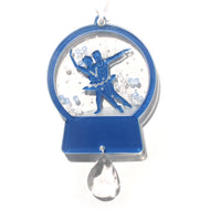 Snow Pas de Deux Snow Globe Ornament