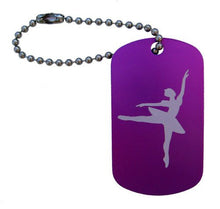 Load image into Gallery viewer, Snow Queen Dance Bag Tag - Ballet Gift Shop