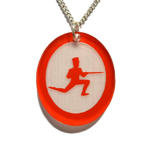 Soldier Silhouette Pendant - Ballet Gift Shop