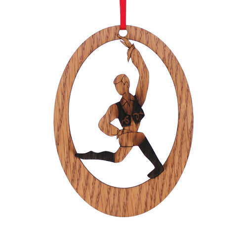 Spanish Chocolate Boy Laser-Etched Ornament - Ballet Gift Shop