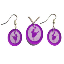 Load image into Gallery viewer, Spanish Chocolate Silhouette Earrings - Ballet Gift Shop