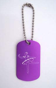 Sugar Plum Fairy Dance Bag Tag - Ballet Gift Shop