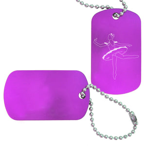 Sugar Plum Fairy Dance Bag Tag - Ballet Gift Shop