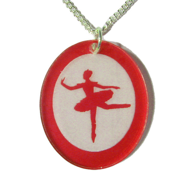 Sugar Plum Fairy Silhouette Pendants - Ballet Gift Shop