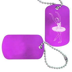 Swan Lake Dance Bag Tag (Choose from 4 designs) - Ballet Gift Shop